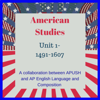 Preview of American Studies Bundle Period 1: 1491-1607