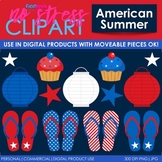 American Summer Clip Art (Digital Use Ok!)