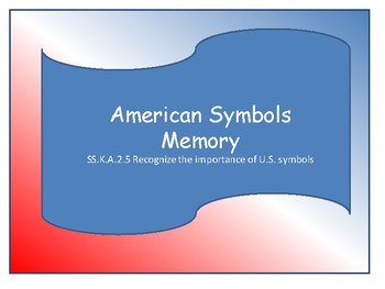Preview of American Symbol Matching