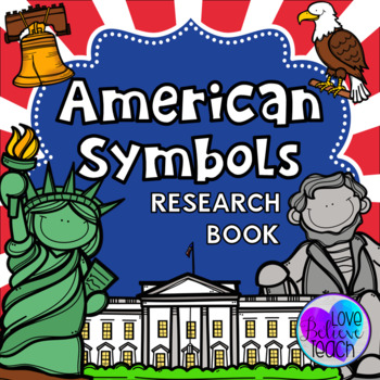 Preview of American Symbols Research Book