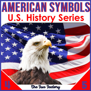 Preview of  American Symbols Worksheets - US Symbols - PRINTABLE