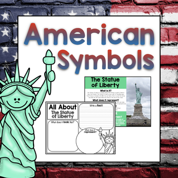 Preview of American Symbols - A Social Studies Unit for Kindergarten and First Grade