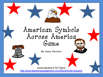 Preview of American Symbols Across America Game