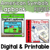 American Symbols Activities Interactive Notebook Digital a