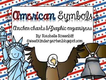 Preview of American Symbols: Anchor Charts & Graphic Organizers