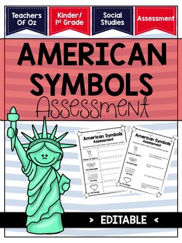 Preview of American Symbols Assessment