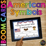 American Symbols BOOM CARDS™ Distance Learning US Symbols 