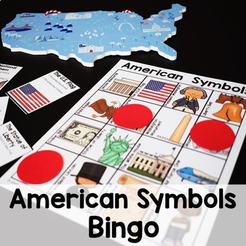Preview of American Symbols Bingo Game
