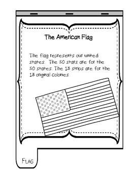 American Symbols Booklet by Sanderson's Social Studies | TPT