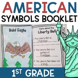 First Grade American Symbols Booklet with 12 US Symbols