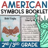2nd or 3rd Grade American Symbols Booklet with 12 US Symbols