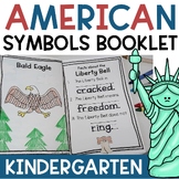 Kindergarten American Symbols Booklet with 12 US Symbols