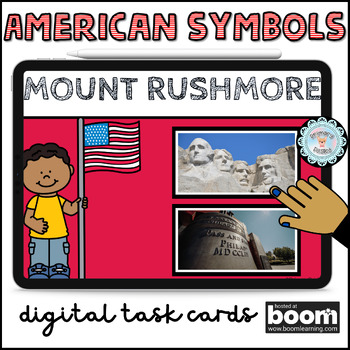 Preview of American Symbols | Boom™ Cards | Digital Resources