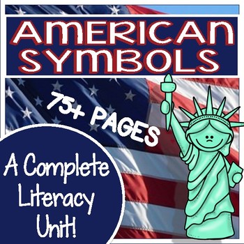 Preview of American Symbols - Common Core Non-Fiction Unit (reading and writing)