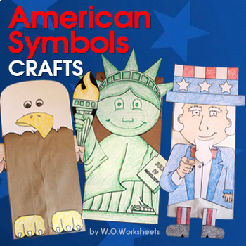 Preview of American Symbols Crafts