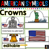 American Symbols Hats (Editable)