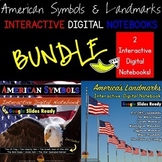 American Symbols & Landmarks Interactive Notebook BUNDLE G