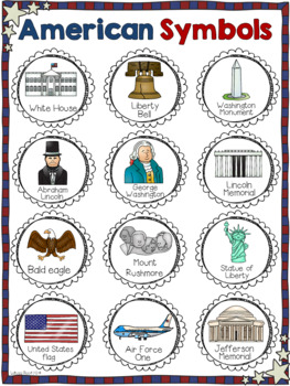 American Symbols by Latoya Reed | Teachers Pay Teachers