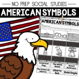American Symbols No Prep Kindergarten First Grade