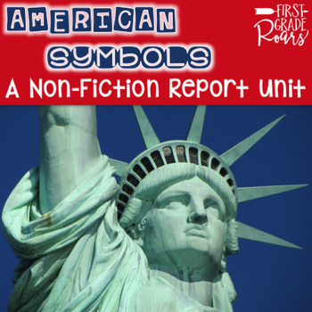 Preview of American Symbols Nonfiction Reading Comprehension 