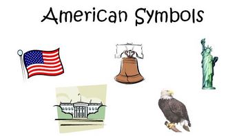 Preview of American Symbols Printable Book