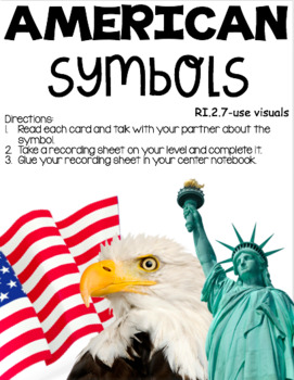 Preview of American Symbols RI.2.7