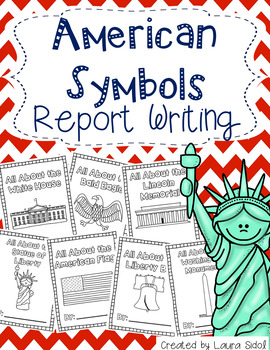 Preview of American Symbols Report Writing