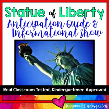 Preview of American Symbols : Statue of Liberty Anticipation Guide & AWESOME Show!!