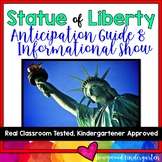 American Symbols : Statue of Liberty Anticipation Guide & 