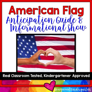 Preview of American Symbols : American Flag Anticipation Guide & AWESOME Show!!