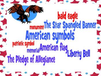 Preview of American Symbols Study Guide and Quiz- Third Grade Social Studies