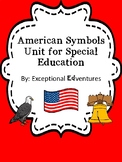 American Symbols Unit for Special Education