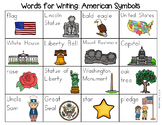American Symbols Word List - Writing Center