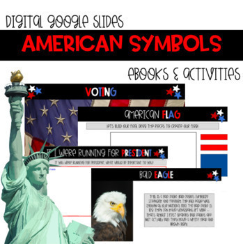 Preview of American Symbols eBooks & Activities - Google Slides
