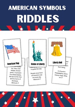 Preview of American Symbols  riddles.