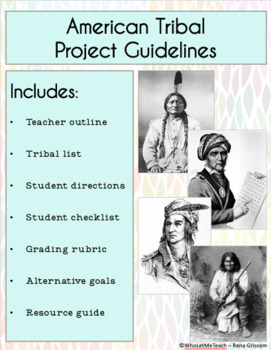 Preview of Native American Tribal Research Project