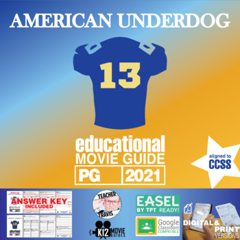 American Underdog Movie Guide, Worksheet