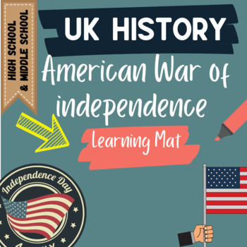 Preview of American War of Independence Learning Mat