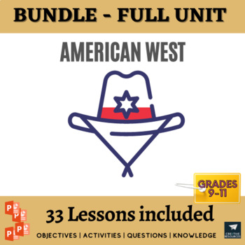 Preview of American West History Bundle