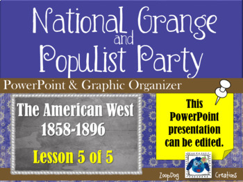 Preview of American West: National Grange & Populist Party