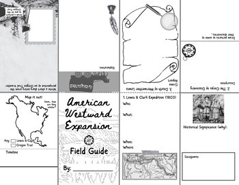 Preview of American Westward Expansion: Lewis & Clark and The Oregon Trail (Free)