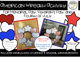 American Wreath Activity || Memorial Day,Veteran's Day, 4t