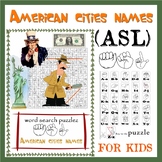 word find - ASL Fingerspelling Word Search Puzzles - Ameri