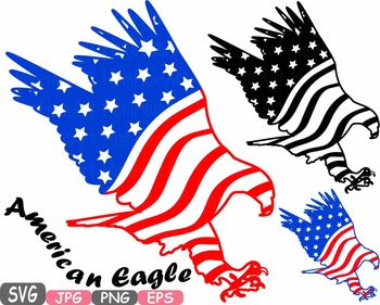 Download American Flag Svg Eagle Eagles Independence Day 4th Of July Clipart Birds 472s