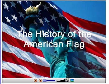 Preview of American/USA Flag Flipchart for ActivInspire