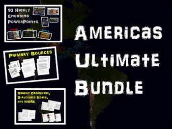 Preview of Americas Bundle (Olmec Maya Inca Aztec) 10 PPTs & 5 primary sources & other docs