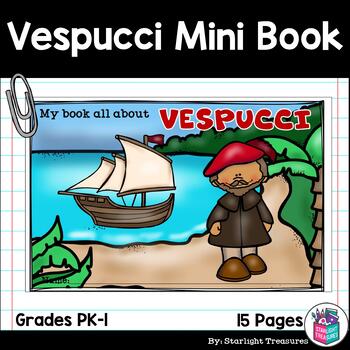 Preview of Amerigo Vespucci Mini Book for Early Readers: Early Explorers
