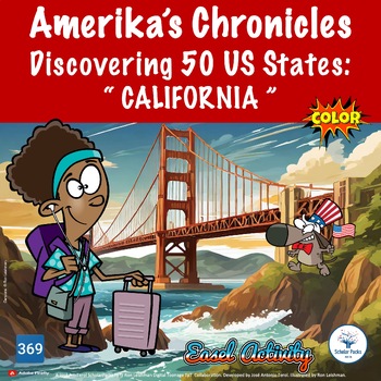 Preview of Amerika Packson. Discovering 50 US States: California