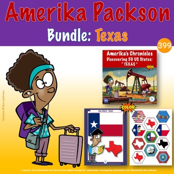 Preview of Amerika Packson. Bundle: Texas