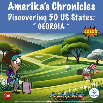 Preview of Amerika Packson. Discovering 50 US States: Georgia